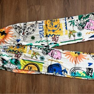 Joie bold print summer set - pants & top